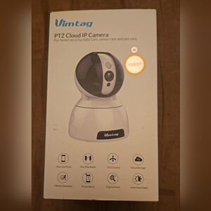 Vimtag Wireless Indoor PTZ Cloud IP Camera Home Security Baby Care Senior & Pet